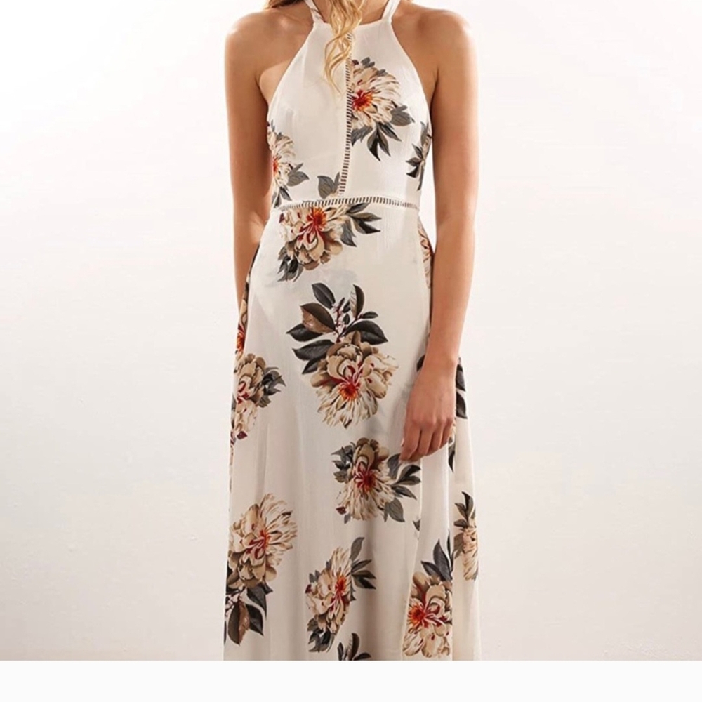 Zesica White Women's Dress